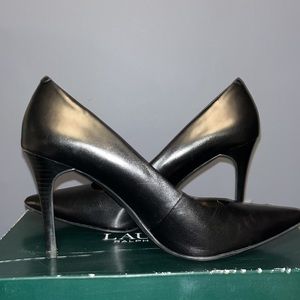 Black Ralph Lauren high heels